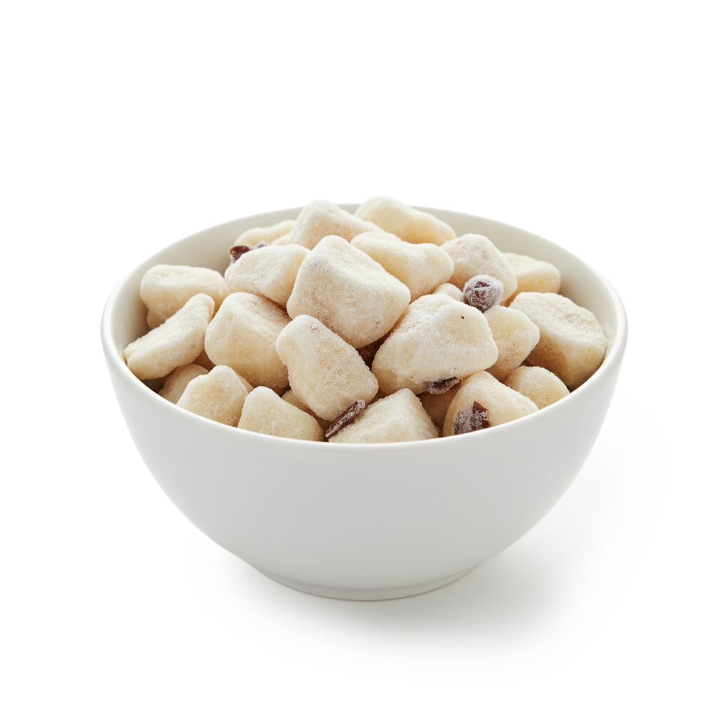 Organic cocoa fruit pulp IQF i